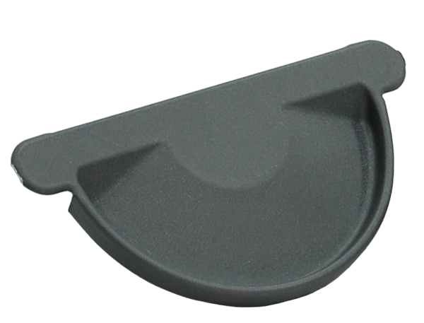 Заглушка желоба универсальная, Grand Line Ø 125 мм, PU Matte, RAL 7024