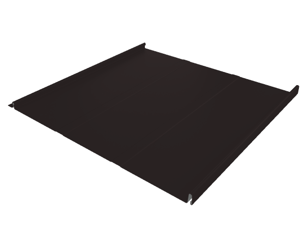 Фальц двойной стоячий Line Grand Line 0.5 мм, Satin, RAL 9005