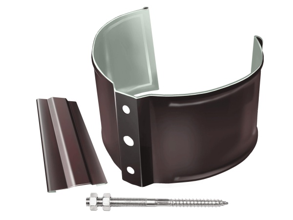 Кронштейн трубы на кирпич Grand Line Ø 90 мм PE, RR 32