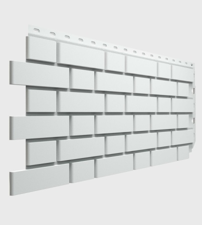 Фасадные панели Docke Флемиш, 1183х443 мм Standart, цвет: белый