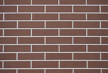 Кирпич облицовочный клинкерный Kerma Premium, 0.5НФ пустотелый, цвет: бордо, гладкий, М300, 250х60х65 мм