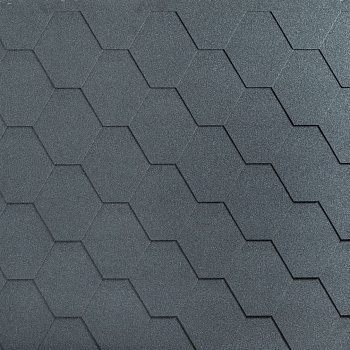 Битумная черепица, Katepal, KL цвет: серый, 3 м² / уп.