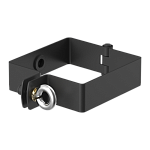Хомут трубы квадратный, Galeco STAL 2 125/80 х 80 мм, RAL 7024