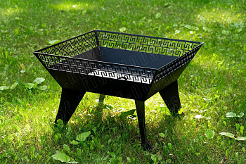 Костровой очаг, 900х900 мм, H=560 мм, "Афины"