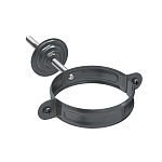 Хомут трубы с комплектом крепления Aquasystem Comfort Ø 90 мм, RAL 7024