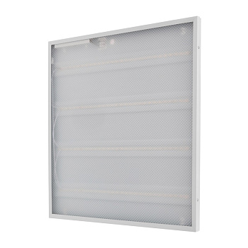 Светодиодная панель LED Neox, модульный потолок, 595х595, prisma, 4000 К, с драйвером, 36Вт корпус: белый