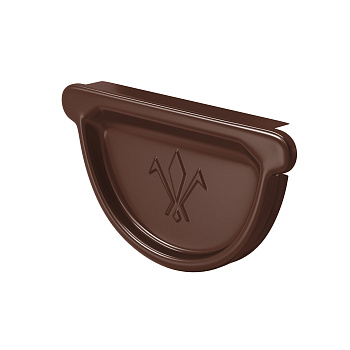 Заглушка желоба универсальная Aquasystem Comfort Ø125 мм, РЕ, RR 32