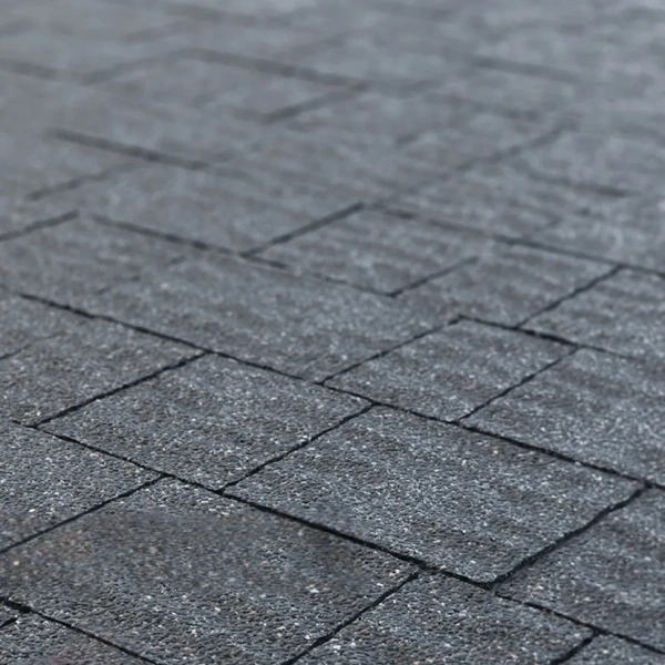 Тротуарная плитка Steingot Гранито 60 мм 160/175/215 х 85/125/160 мм, цвет: умбра