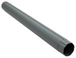 Труба водосточная соединительная Grand Line, Ø 90 мм, L=1000 мм, PU Matte, RAL 7024