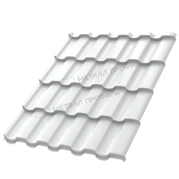 Металлочерепица МП, Монтекристо X 0.5 мм, NormanMP, RAL 9003