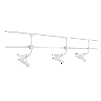 Ограждение кровельное для металлочерепицы Borge, H=600 мм, L= 3000 мм RAL 9003