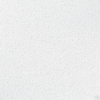 Плита потолочная Armstrong, твердое мин. волокно, 15 мм, 600х600 мм Dune Supreme / microlook, кальцидная крошка, мироперфор., цвет: белый