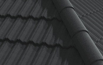 Композитная черепица Gerard Classic, 1265х369 мм цвет: Charcoal