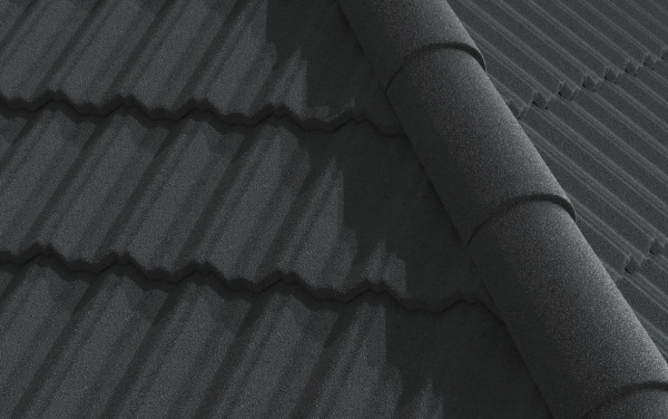 Композитная черепица Gerard Classic, 1265х369 мм цвет: Charcoal