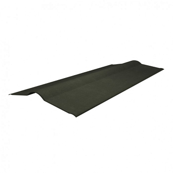 Конёк для Ондулина, L=1035 мм цвет: зеленый