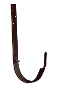 Кронштейн желоба длинный Grand Line Ø 125 мм PE Matt, RAL 8017
