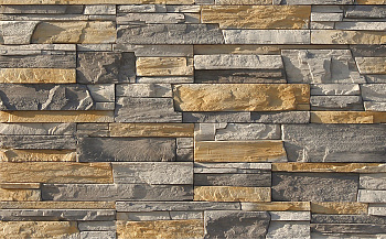 Декоративный камень White Hills Фьорд Лэнд под Камень скалистый, цвет: 200-80 / серый