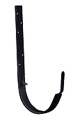 Кронштейн желоба длинный Grand Line Ø 125 мм PE, RAL 9005