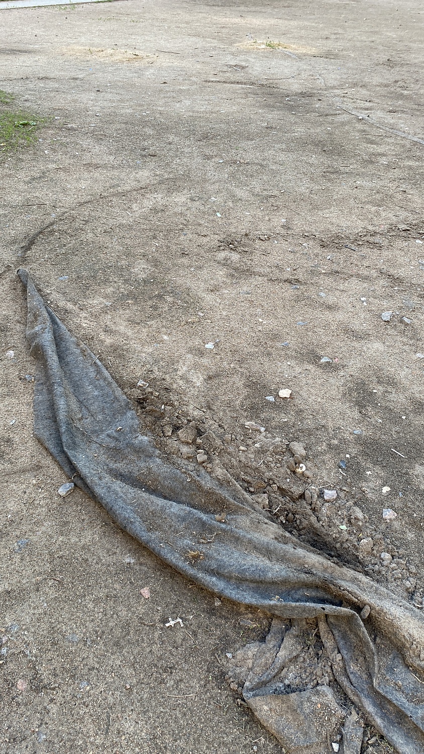 Зеленая кровля, стилобат как делать НЕ надо