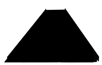 Самозащёлкивающиеся картины Armo 0.5 мм, Rooftop Кашемир Matt, RAL 9005