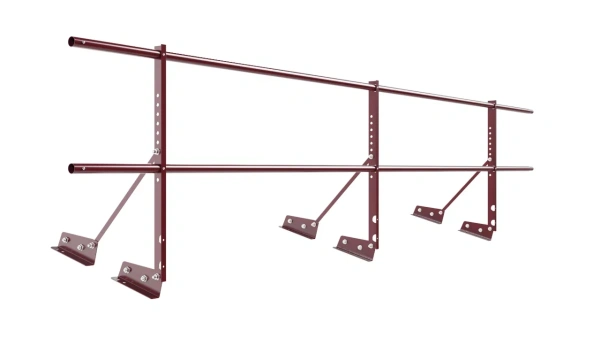 Ограждение кровельное для фальцевой кровли NewLine, H=600 мм, L= 3000 мм RAL 3005