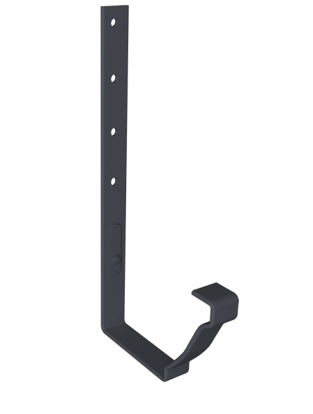 Крюк крепления желоба длинный полоса, Vortex Lite, Ø 130 мм, RAL 7024