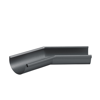 Угол желоба внутренний 135° Aquasystem Премиум Ø125 мм, PU, RAL 7024