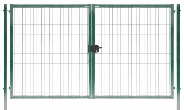 Ворота Medium New Lock, 1.53х3.5 м, RAL 6005