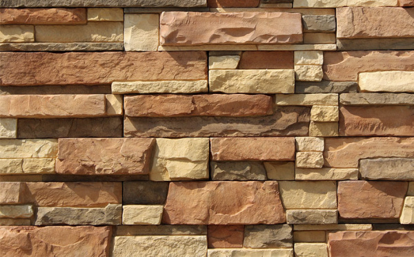 Декоративный камень White Hills Уайт Клиффс под Камень скалистый, цвет: 150-50 / розовый