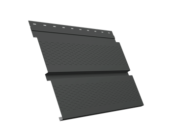 GL Софит металлический Квадро Брус, без перфорации 0.5 мм, PurLite Matt, RAL 7016