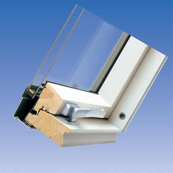 Мансардное окно Fakro,  55х78 см FTP-V U3, Дерево, однокамерный стеклопакет