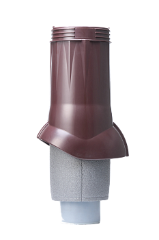 Вентиляционный выход Gervent 110/ИЗ/160 мм коричневый