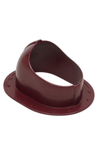 Проходной элемент Gervent для фальцевой и гибкой черепицы бордовый