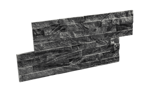 Мрамор, 3D панель из камня, 600х150 мм, Classic Woody Grey, 6 шт/уп