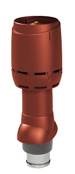 FLOW-вентиляционный выход Vilpe, 125/ ИЗ/ 500 мм красный