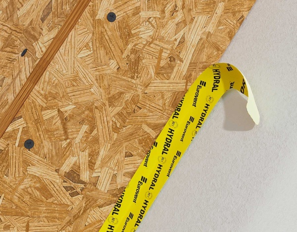 Eurovent HYDRAL односторонняя соединительная лента 60 мм х 40 м, желтая