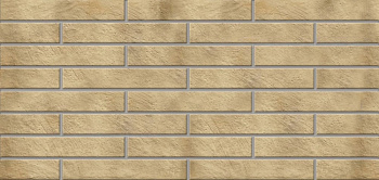 Фасадная плитка под кирпич, Paradyz, 400х66 мм, 11 мм фактурная, Eremite Sand