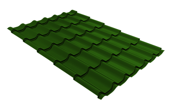 Профиль волновой Grand Line классик 0.45 мм, PE, RAL 6002