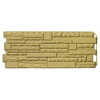 Фасадные панели Альта Профиль, Камень скалистый, 1170 х 450 мм цвет: кавказ