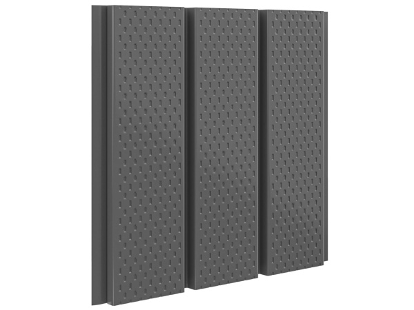 Cофит Aquasystem, 326 мм, полная перфорация L=2400 гладкий, 0.5 мм, PU Matt, RAL 7024