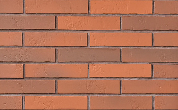 Фасадная плитка под кирпич, ABC Klinkergruppe, DF 240x52 мм, 8 мм, рельефный, Naturbrand
