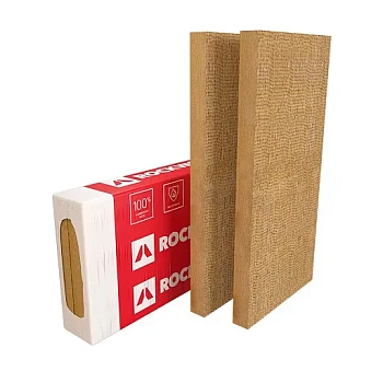 Rockwool Фасад Баттс Стандарт, 100х600х1000 мм, 1.8 м², 0.18 м³ уп