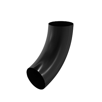 Колено трубы 72° Aquasystem Comfort Ø 90 мм, PE, RAL 9005