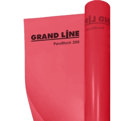 Пароизоляционная пленка Grand Line ParoBlock 200, 3.2 х 47 м, 150 м²