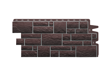 Фасадные панели Docke Burg, 1072х472 мм Premium, цвет: земляной