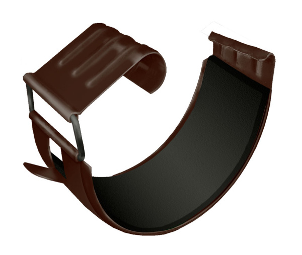 Соединитель желоба Grand Line Ø 125 мм PE Matt, RAL 8017