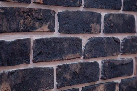 Кирпич ручной формовки Faber Jar Петровский штандарт полнотелый, цвет: черный, под старину, М125, 215x102x65 мм