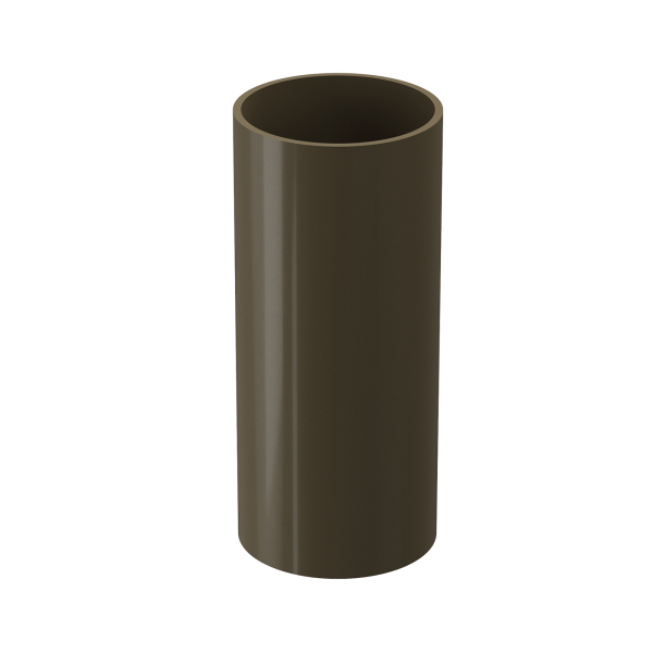 Труба водосточная, Docke Premium, Ø85 мм, L=3000 мм, цвет: каштан