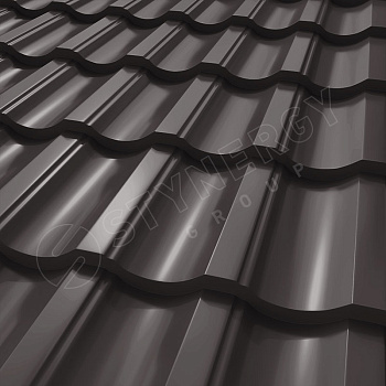 Металлочерепица Stynergy, Garda 0.5 мм, Corundum Matt, RR 32