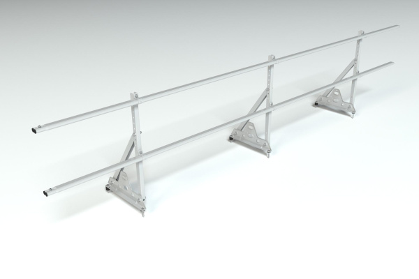 Ограждение кровельное, универсальное Roofsystems Elite Smart, H=600 мм RAL 7004, L=3000 мм